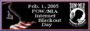 Feb 1,2005 POW/MIA Internet Blackout Day